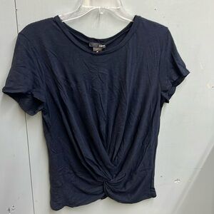 Aqua Navy Short sleeve top new
